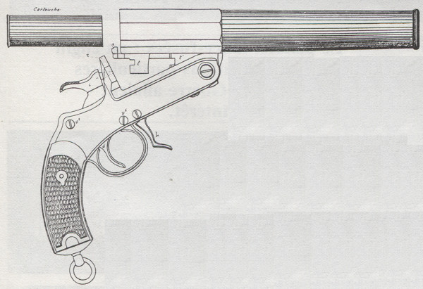 Pistolet signaleur expérimental modèle 1905
