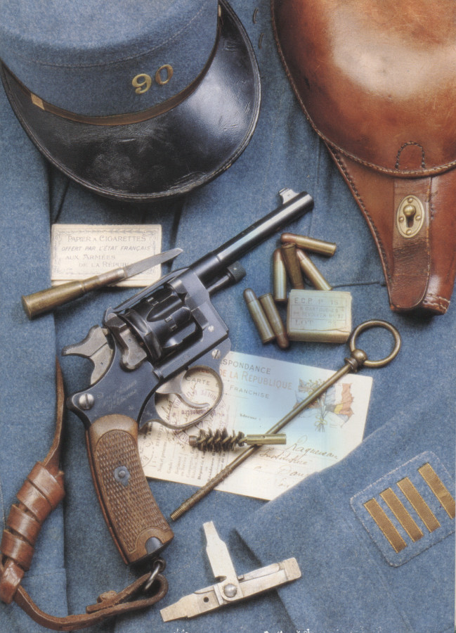 Le revolver 1892 dans l'environnement de la grande guerre