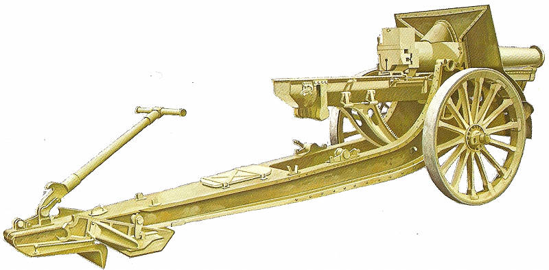 canon de 155 court modèle 1917