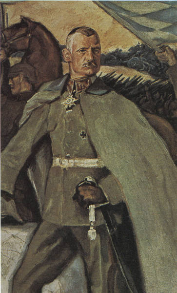 le Kronprinz Ruprecht de Bavires commandant la 6 arme allemande