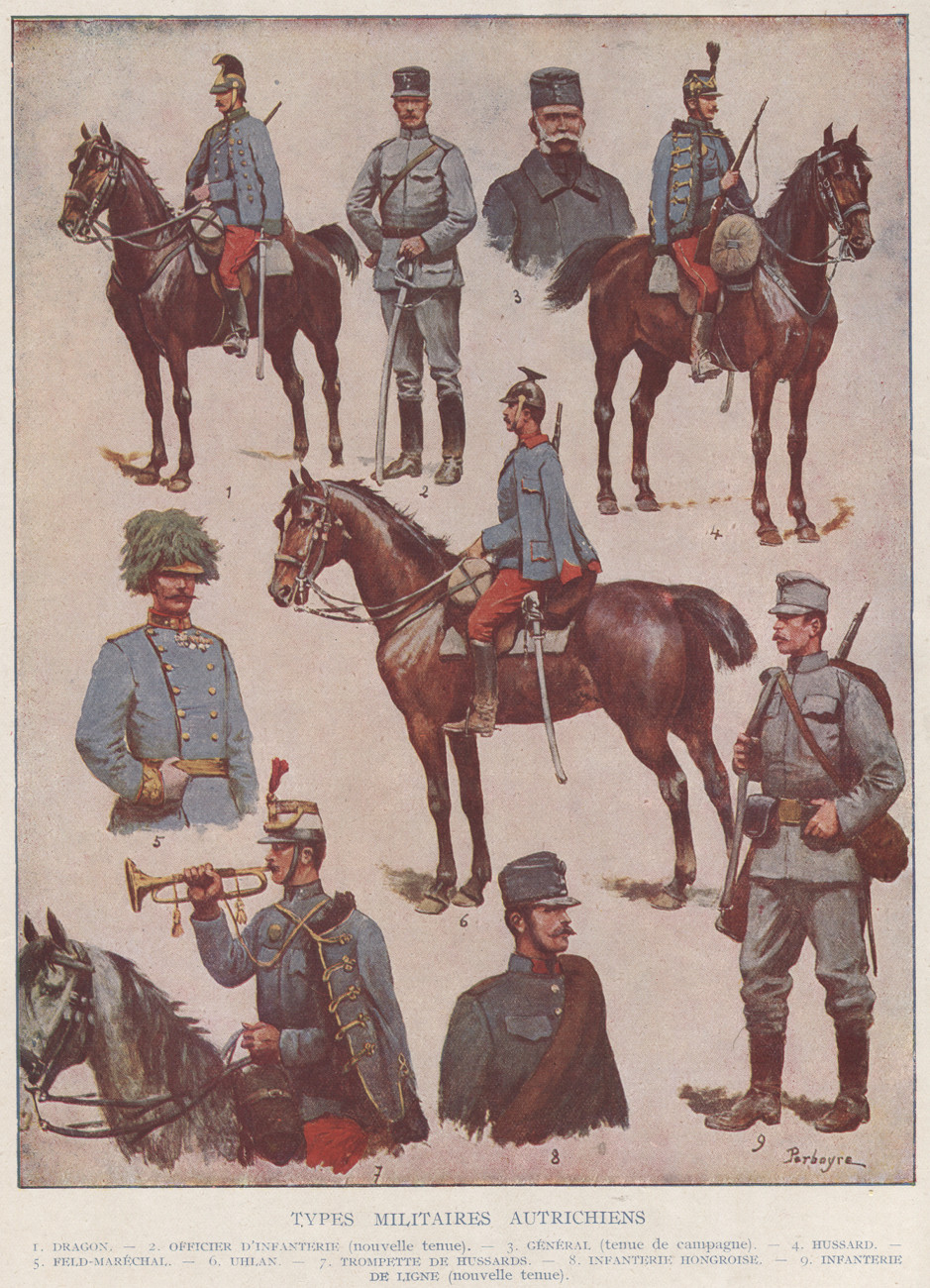 Uniformes austro-hongrois