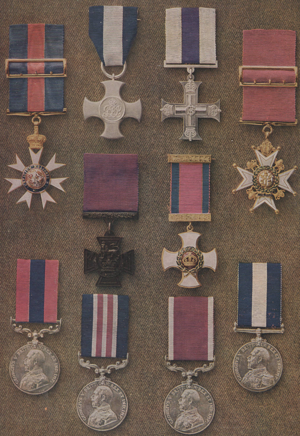 Médailles militaires britanniques