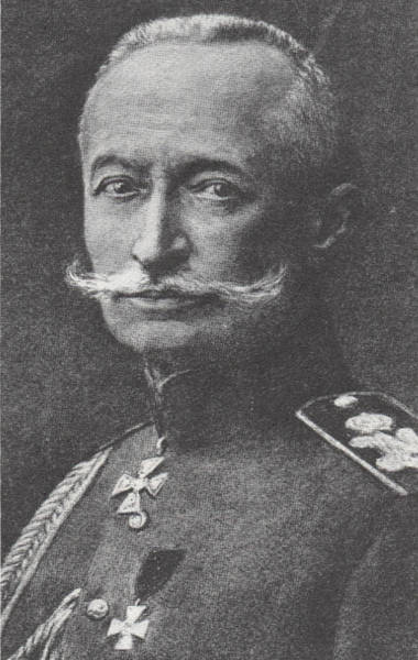 Le général Broussilov - commandant des armées du front sud