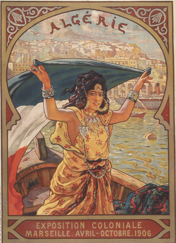 Affiche pour l'exposition coloniale de 1906
