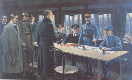 Signature de l'armistice