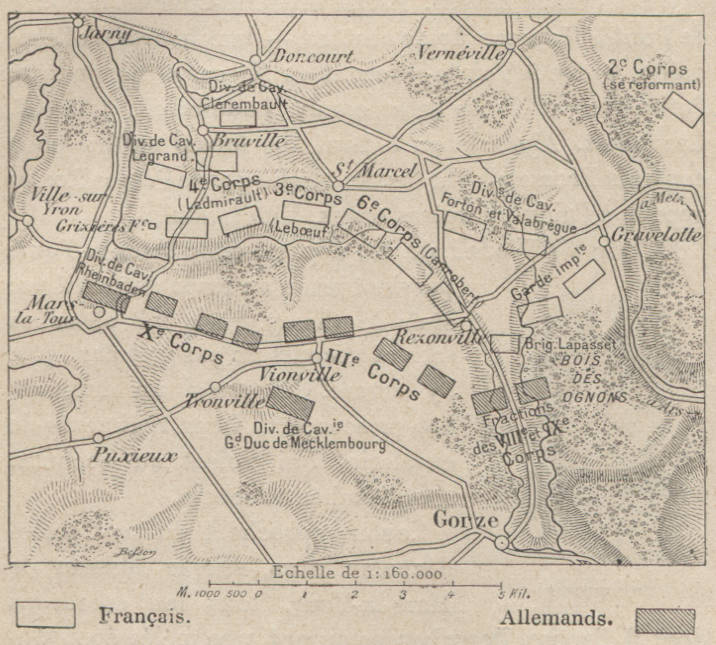 Bataille de Rezonville 16 août