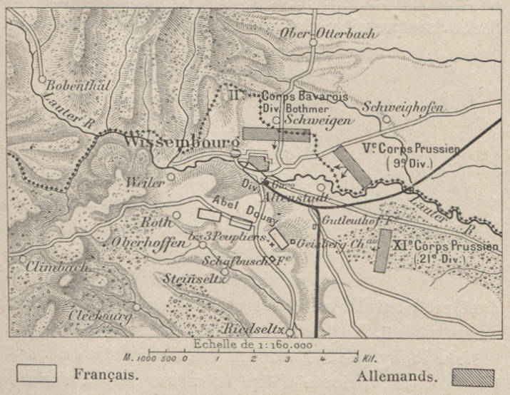 Combats de Wissembourg 4 août 1870