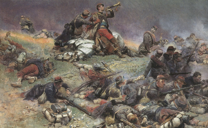 Combats en 1870