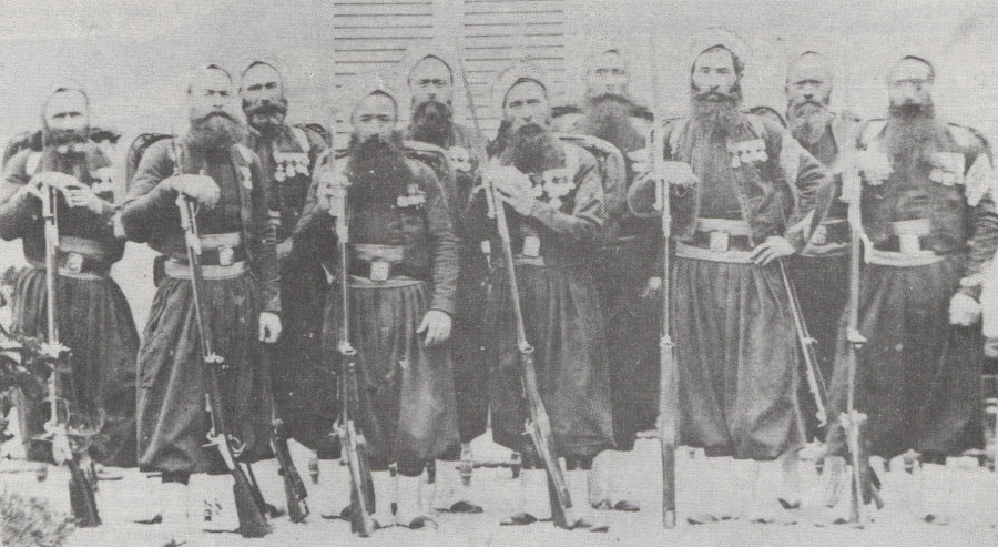 Zouaves de la garde impériale en 1864