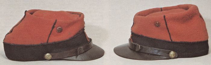Képi modèle 1873 et 1884
